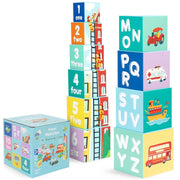 Boppi Stacking Cubes - Vehicles Toys & Games Boppi