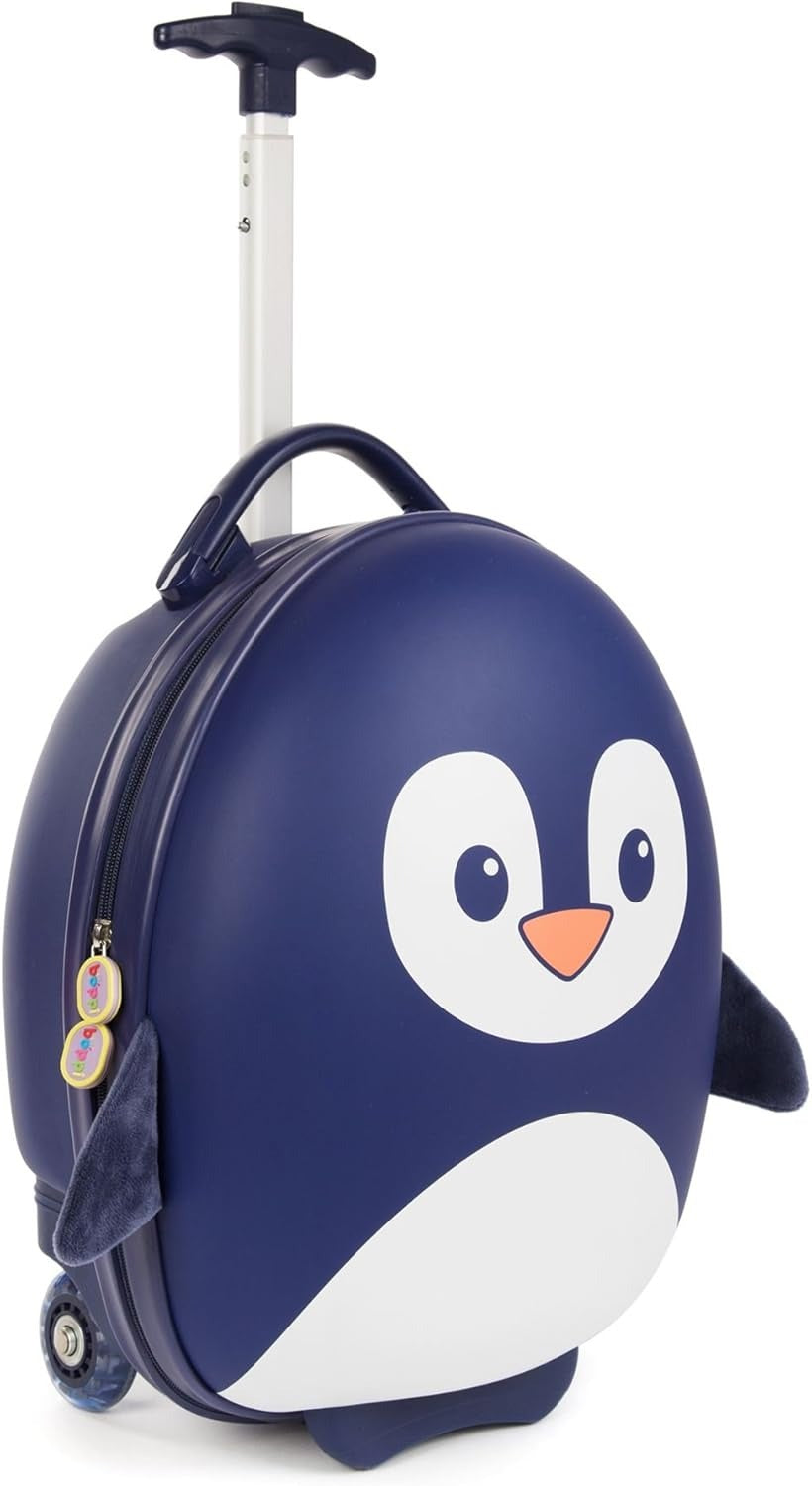 Boppi: Tiny Trekker Luggage Case - Blue Penguin Clothing and Apparel Boppi