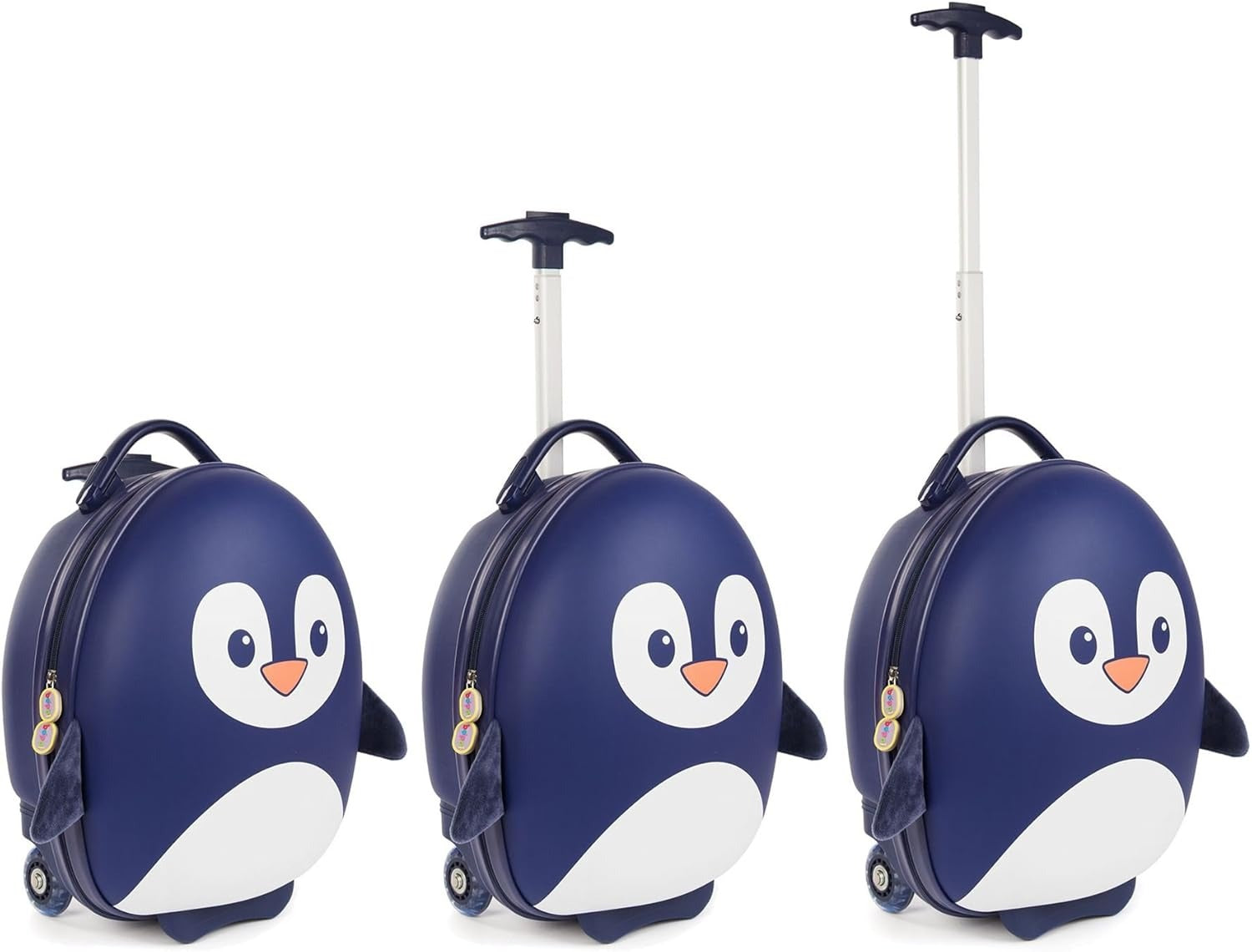 Boppi: Tiny Trekker Luggage Case - Blue Penguin Clothing and Apparel Boppi