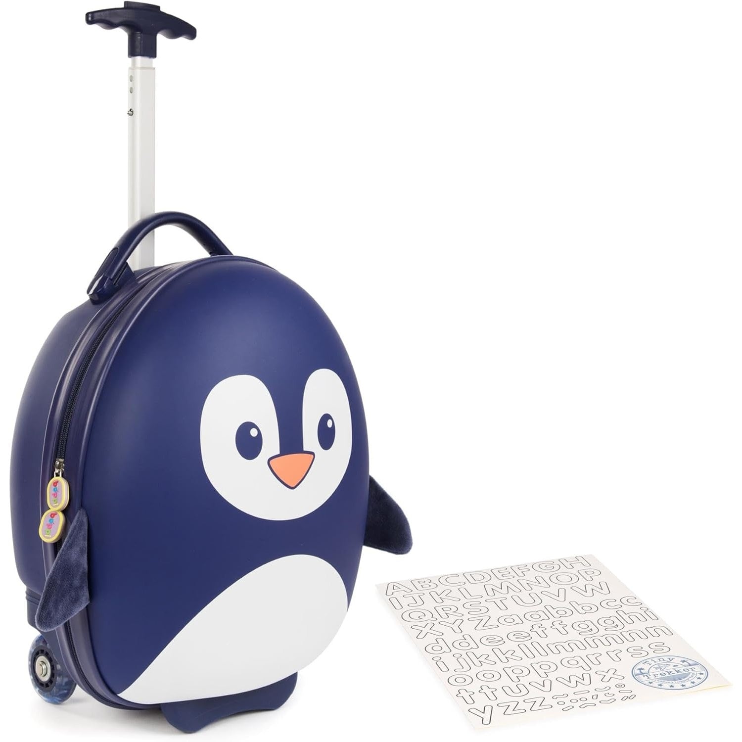 Boppi: Tiny Trekker Luggage Case - Blue Penguin Clothing and Apparel Boppi
