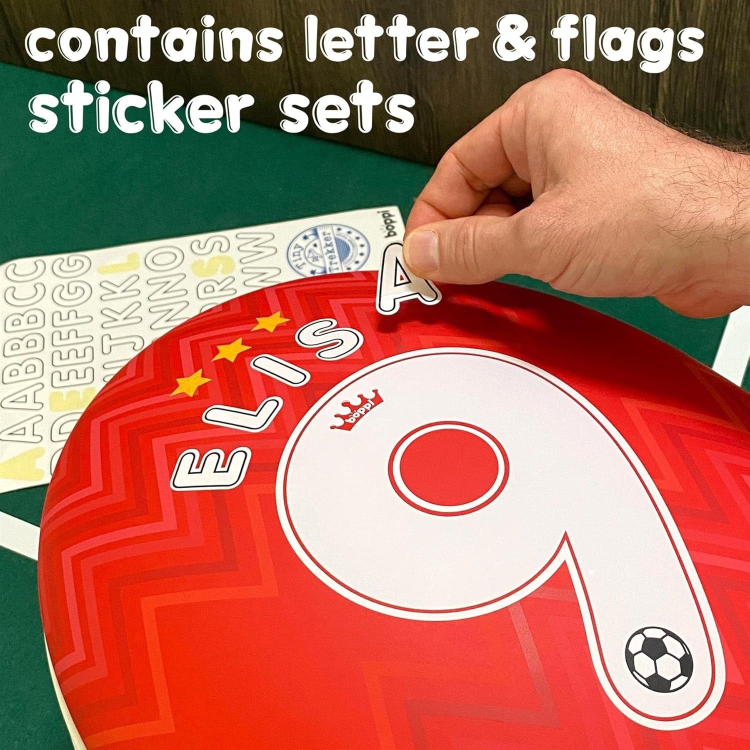 Boppi: Tiny Trekker Luggage Case - Football Red Clothing and Apparel Boppi