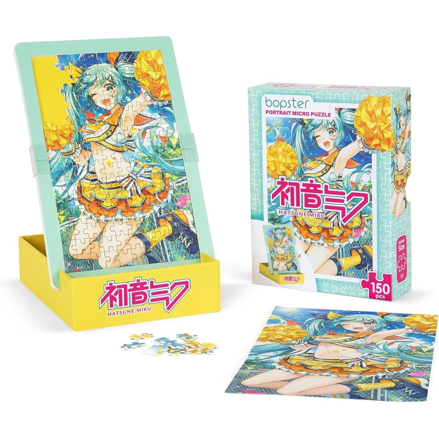 Bopster: Hatsune Miku Portrait Micro Puzzle - Cheerleader Toys & Games Bopster