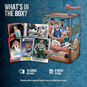 Topps: 2025-26 Bowman Basketball - Blaster Box (6 Packs) Sports Cards Topps