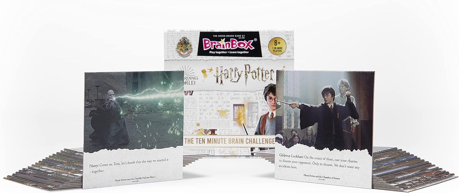 Brain Box: Harry Potter [Board Games, 2 - 6 Players] Board Game Asmodee   
