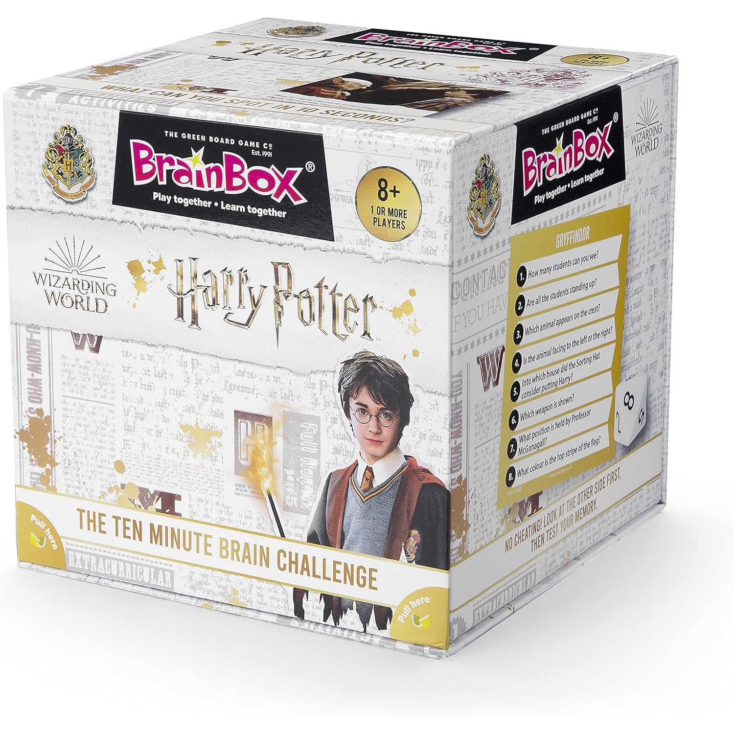Brain Box: Harry Potter [Board Games, 2 - 6 Players] Board Game Asmodee   