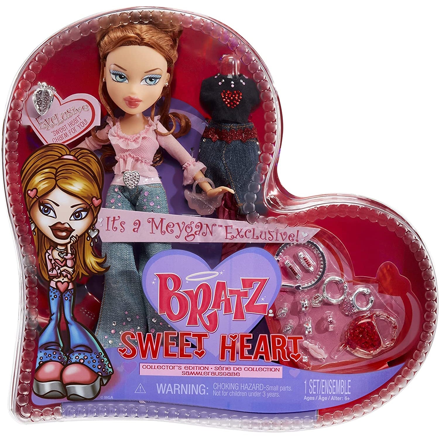Bratz: Sweet Heart Meygan Fashion Doll - Collector’s Edition Toys & Games Bratz
