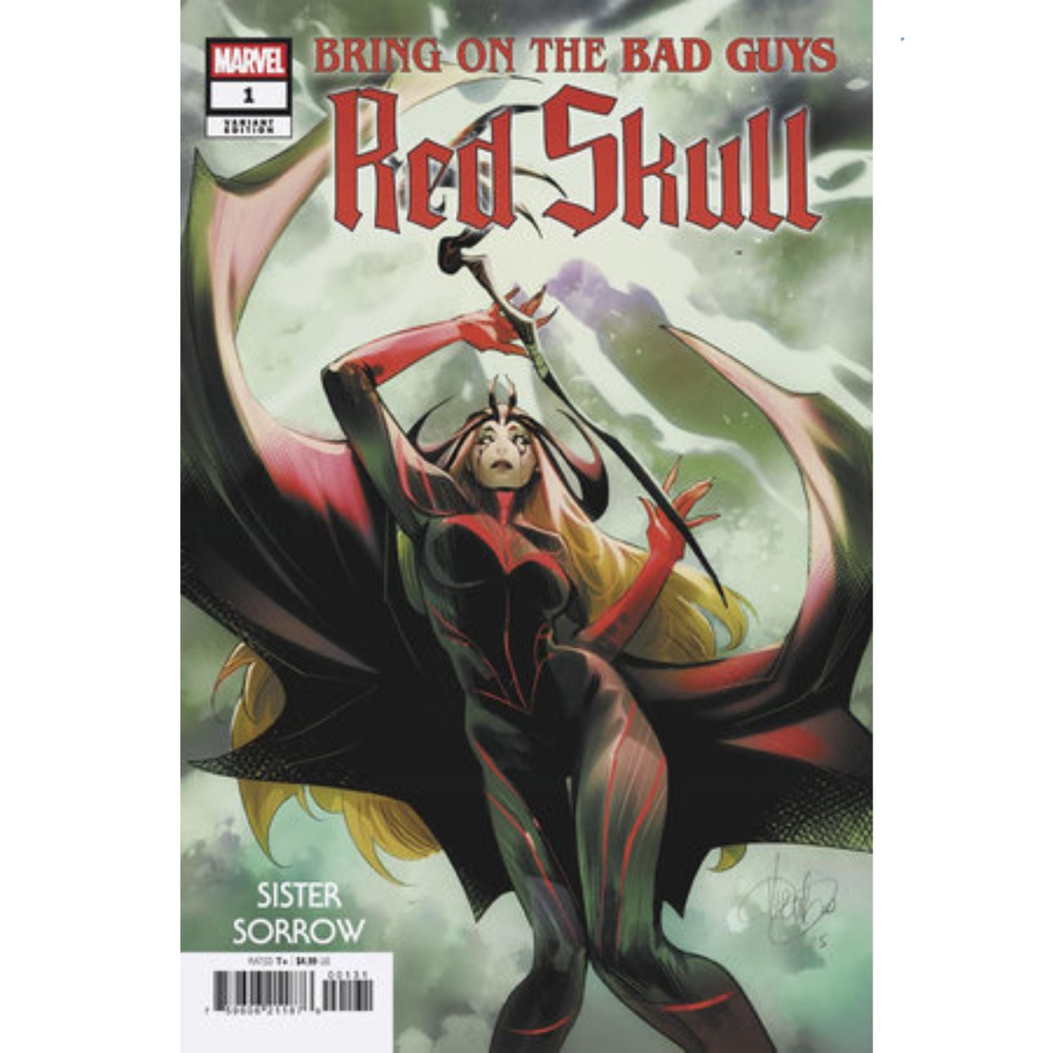 Bring On The Bad Guys Red Skull: #1 [Mirka Andolfo CVR C] 2025 Comics Marvel Comics
