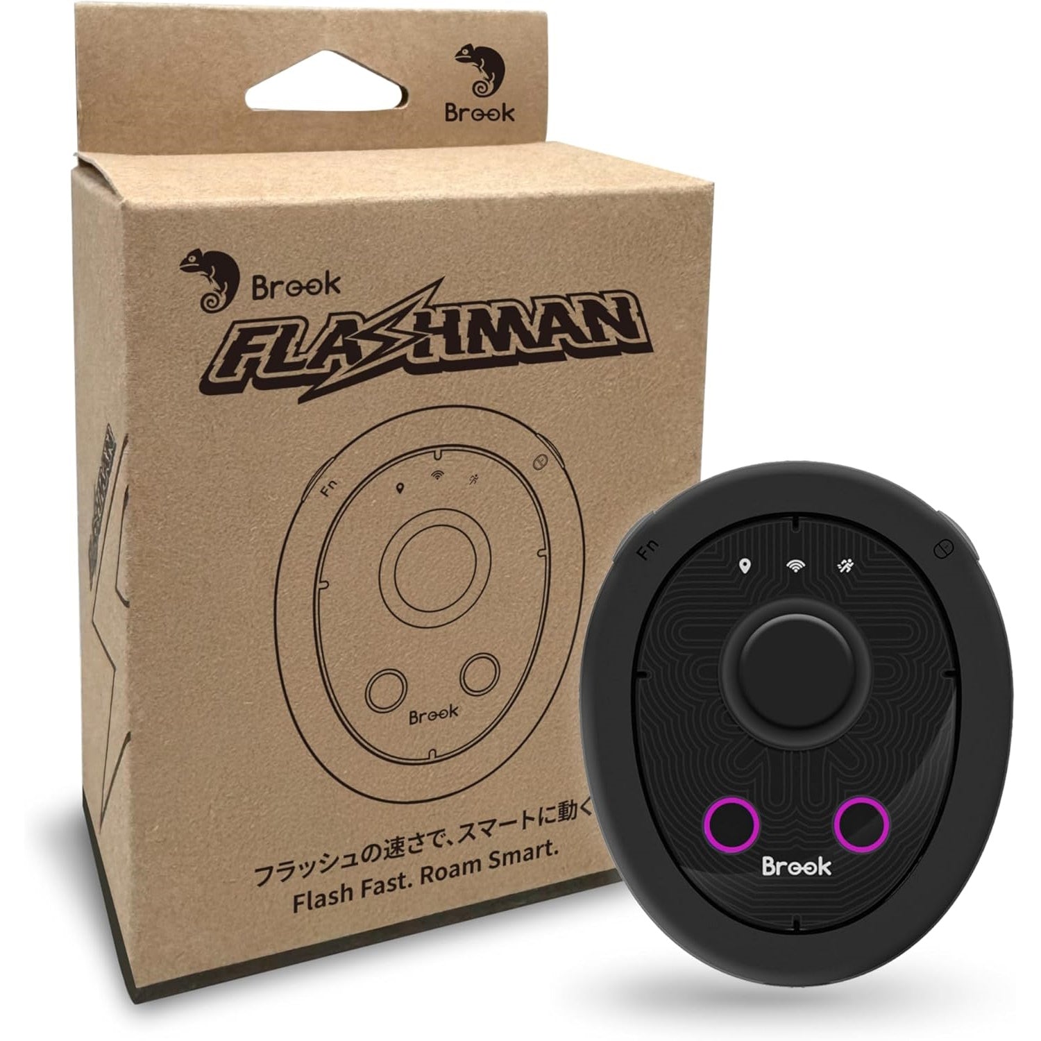Brook Gaming: Flashman - Black Virtual GPS Electronics Brook Gaming