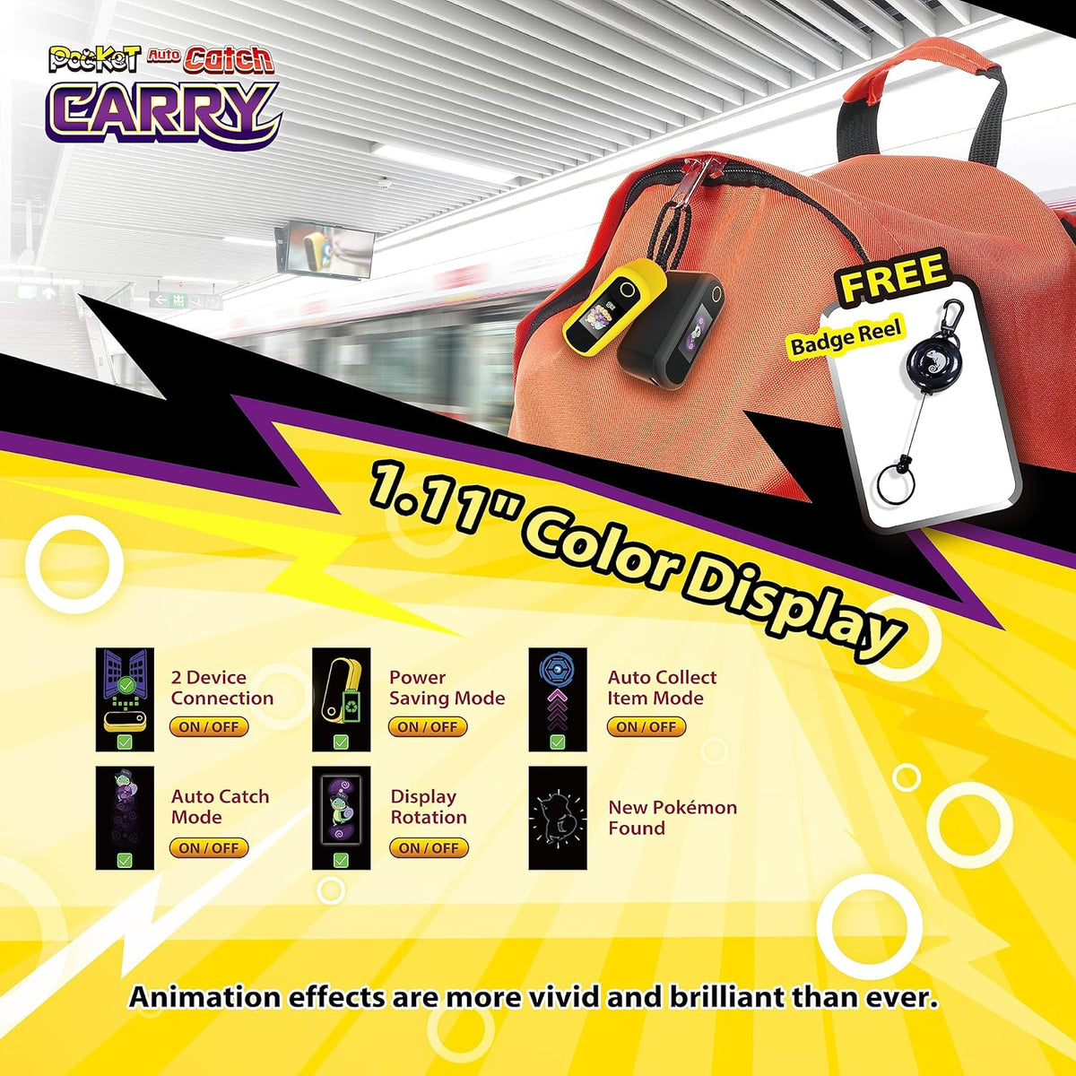 Brook Gaming: Pocket Auto Catch Carry - Yellow Electronics Brook Gaming