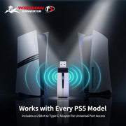 Brook Gaming: Wingman Converter P5 Wireless [PS5/PS4/PC] Electronics Brook Gaming