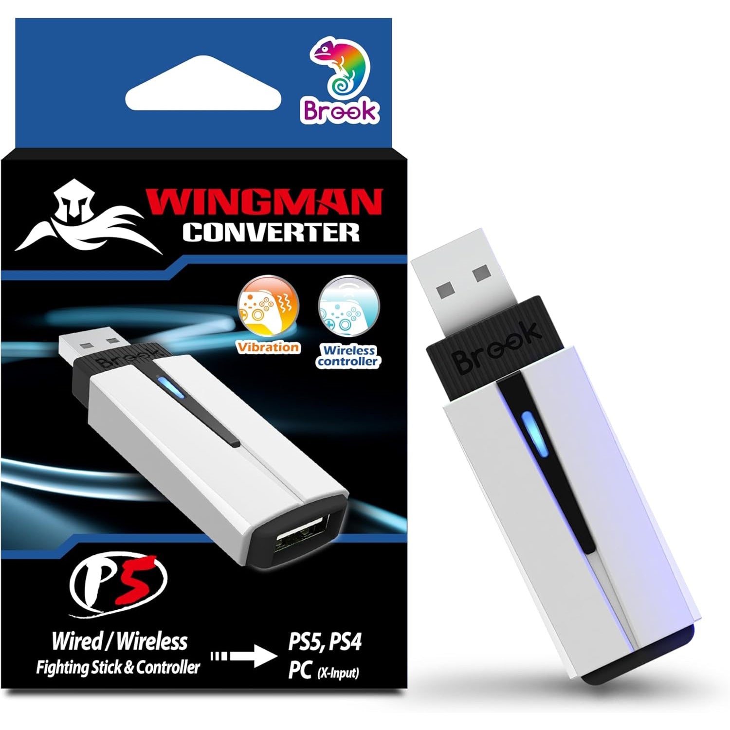 Brook Gaming: Wingman Converter P5 Wireless [PS5/PS4/PC] Electronics Brook Gaming
