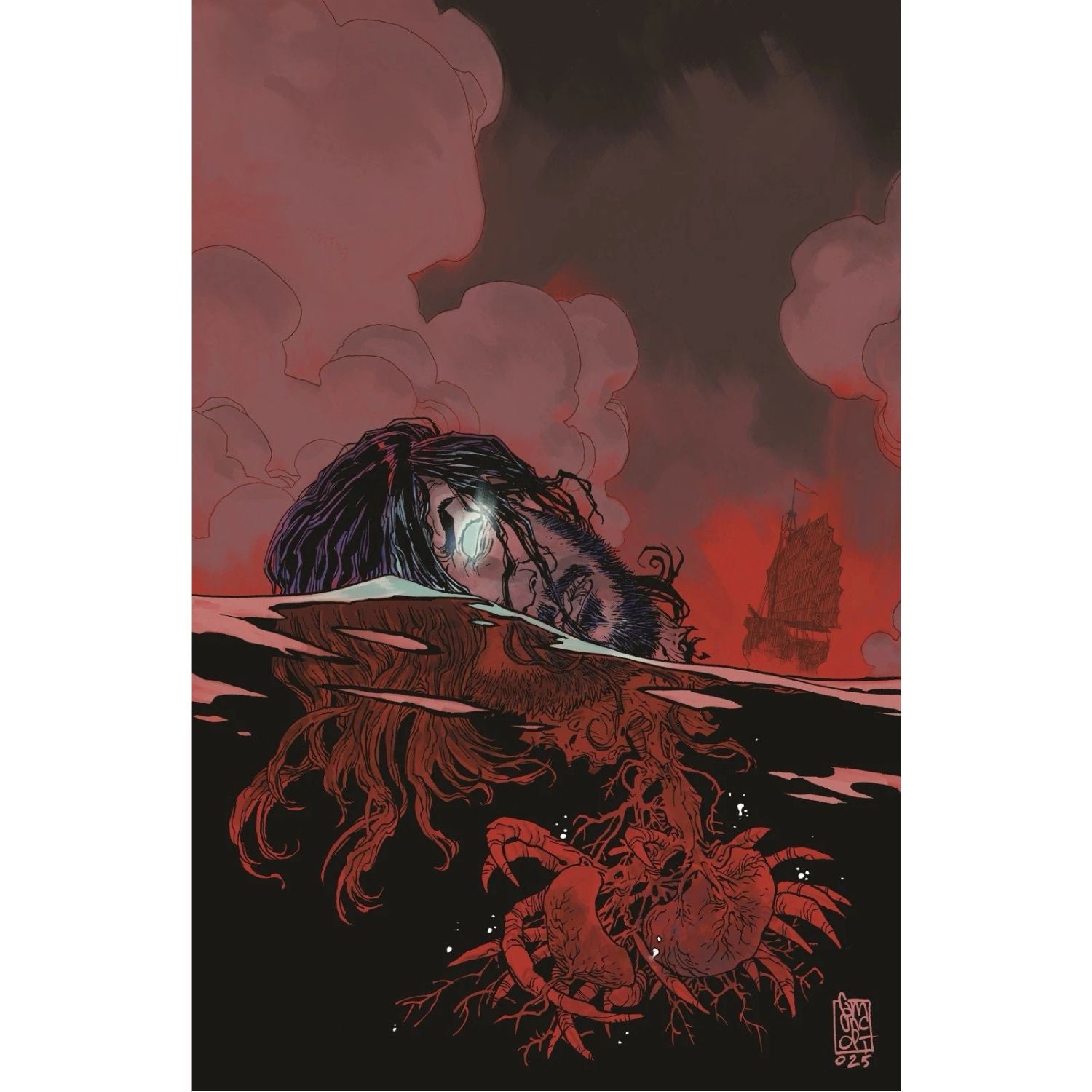 Brzrkr The Bleeding Tide: #1 [Giuseppe Camuncoli CVR I - 1:30] 2025 Comics Boom Studios
