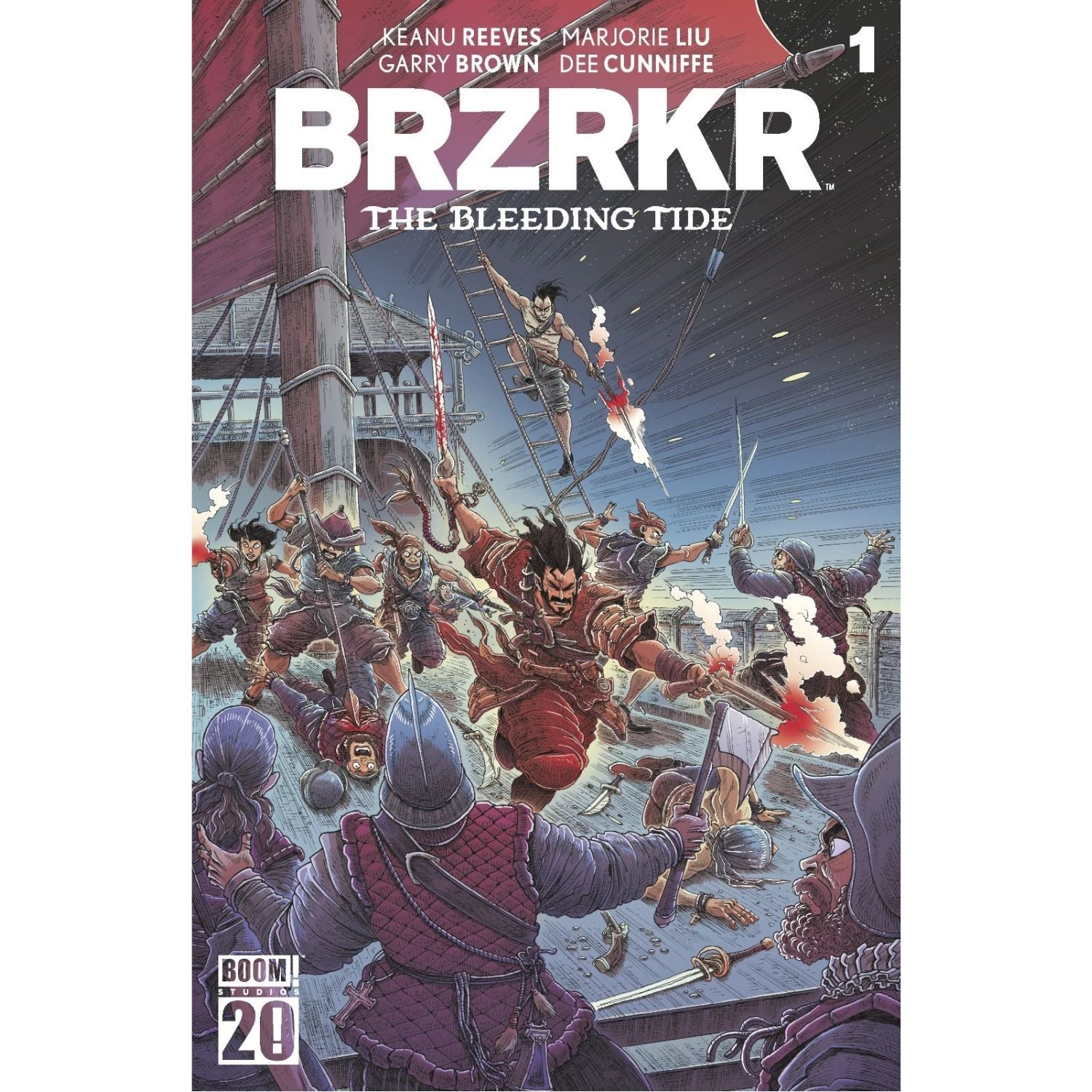 Brzrkr The Bleeding Tide: #1 [James Stokoe CVR K] 2025 Comics Boom Studios