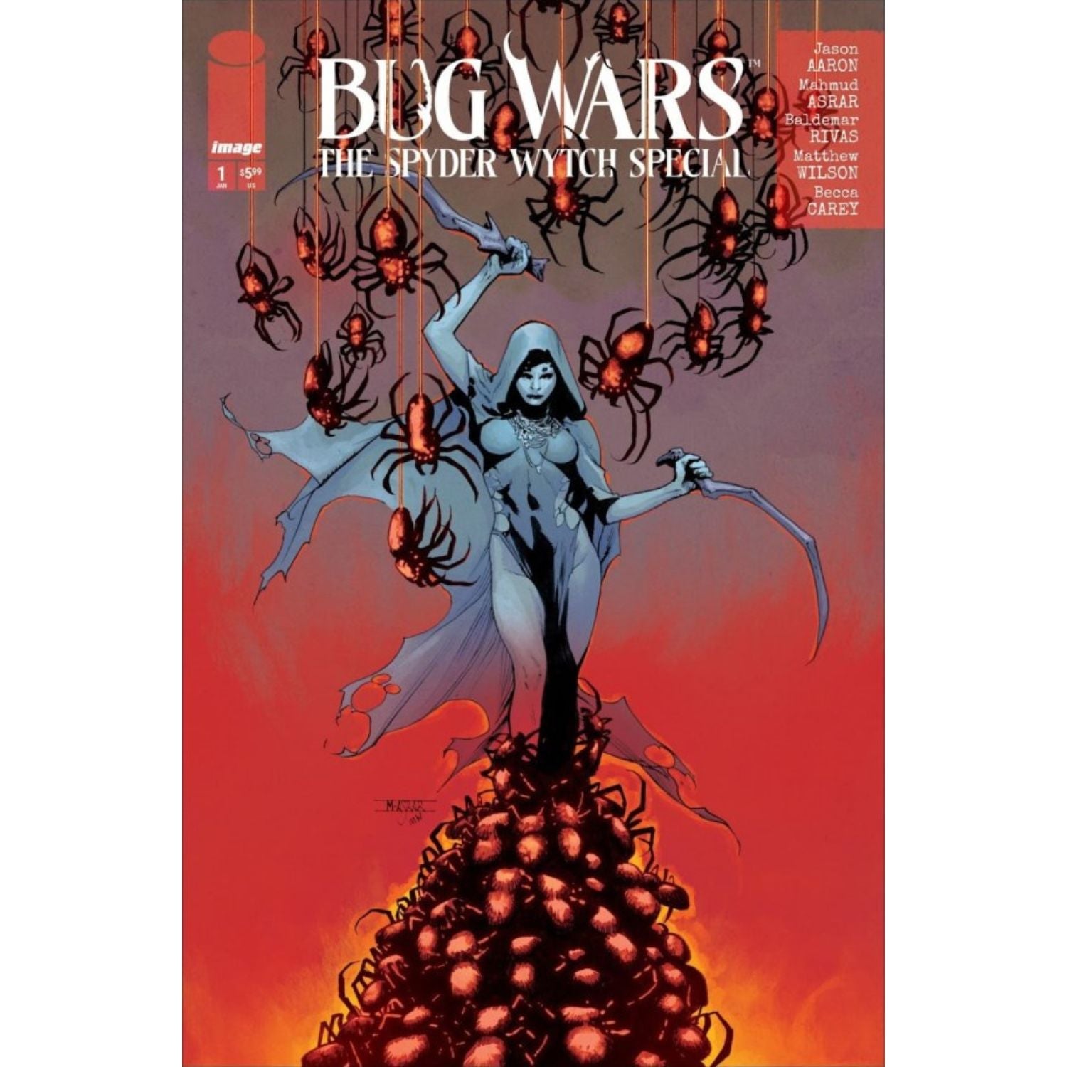 Bug Wars The Spyder Wytch Special: One Shot [M Asrar & Matt Wilson CVR A] 2025 Comics Image Comics