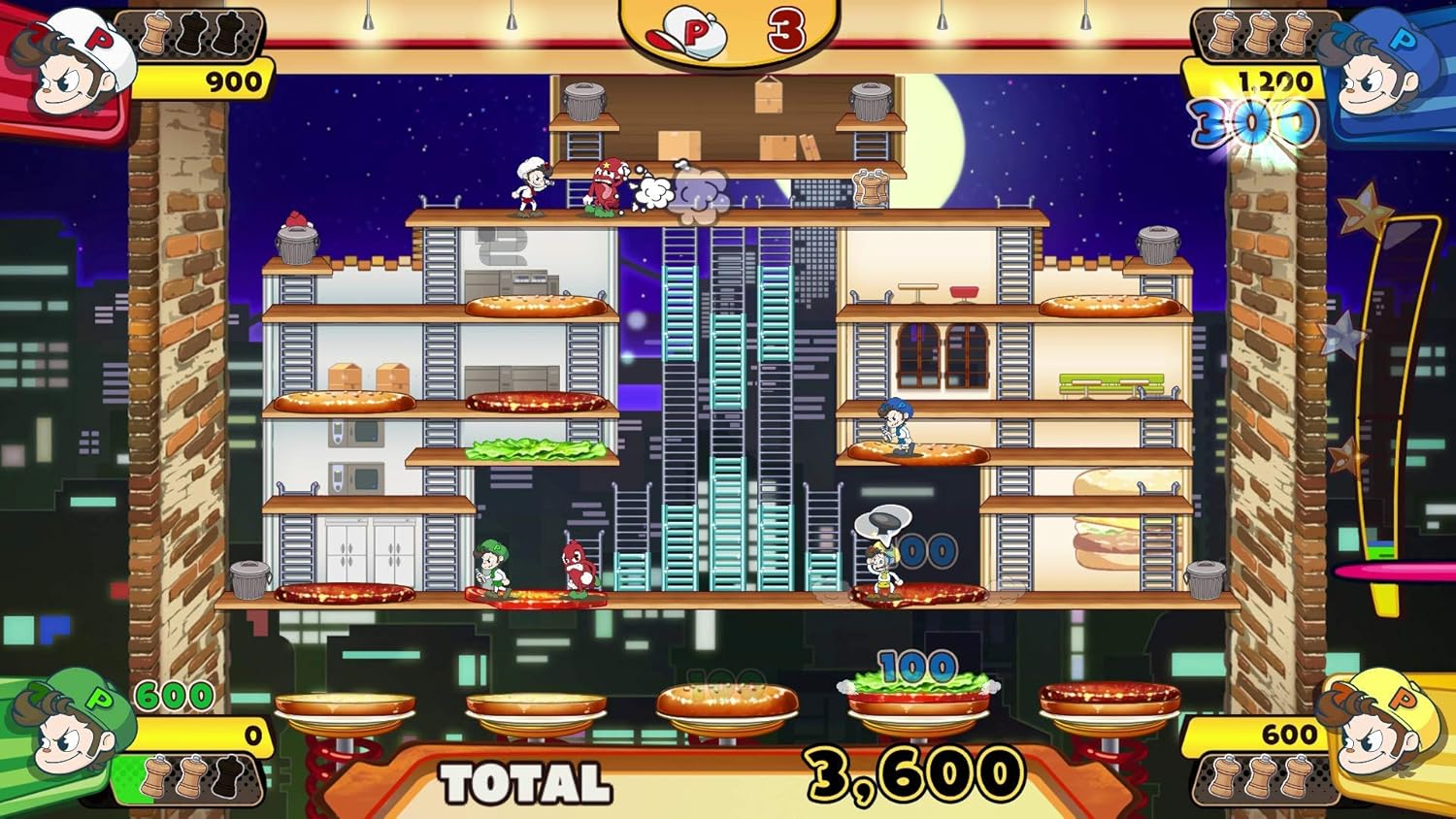 BurgerTime Party! [Nintendo Switch] Nintendo Switch Video Game XSEED Games