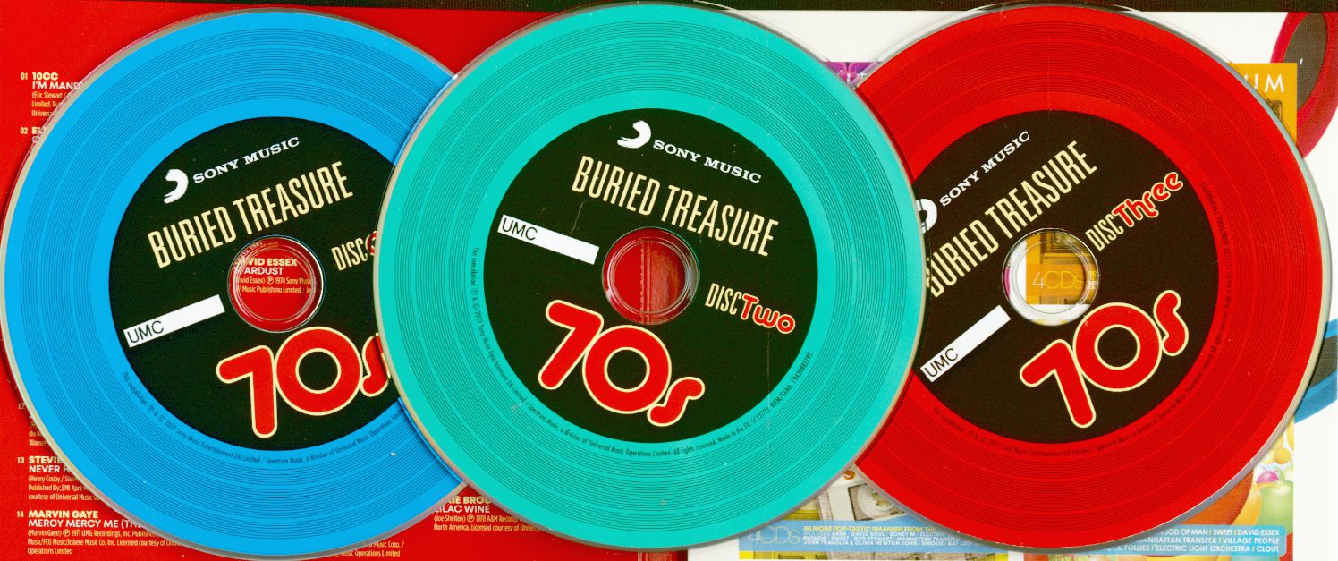 Buried Treasure: The 70s [Audio CD] Audio CD/Vinyl Sony Music