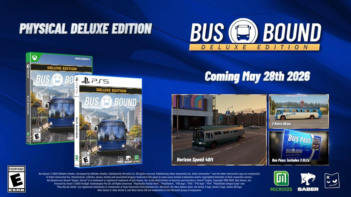 Bus Bound [PlayStation 5] PlayStation 5 Video Game Microids