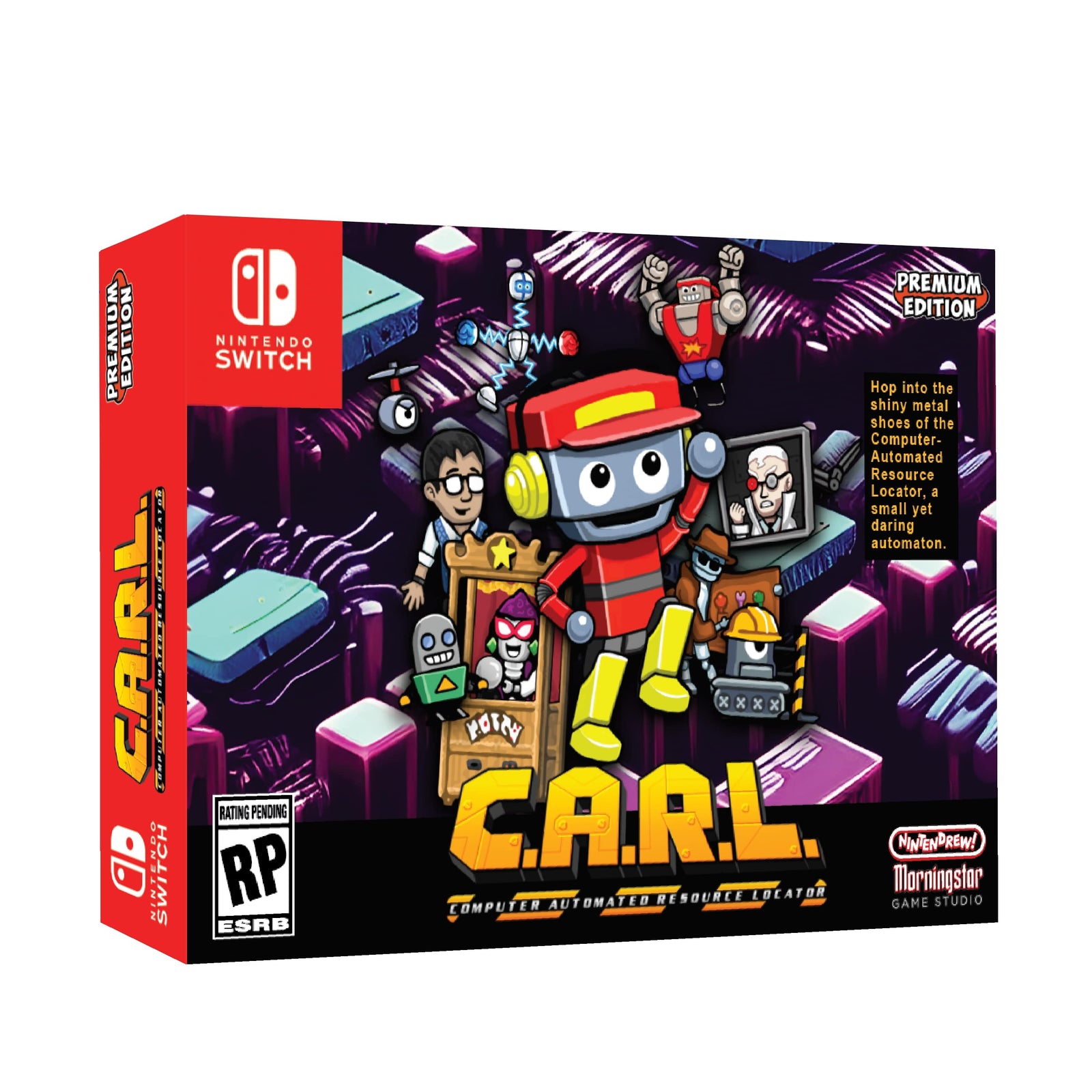 CARL (Retro) - Premium Edition Games #9 [Nintendo Switch] Nintendo Switch Video Game Premium Edition Games   