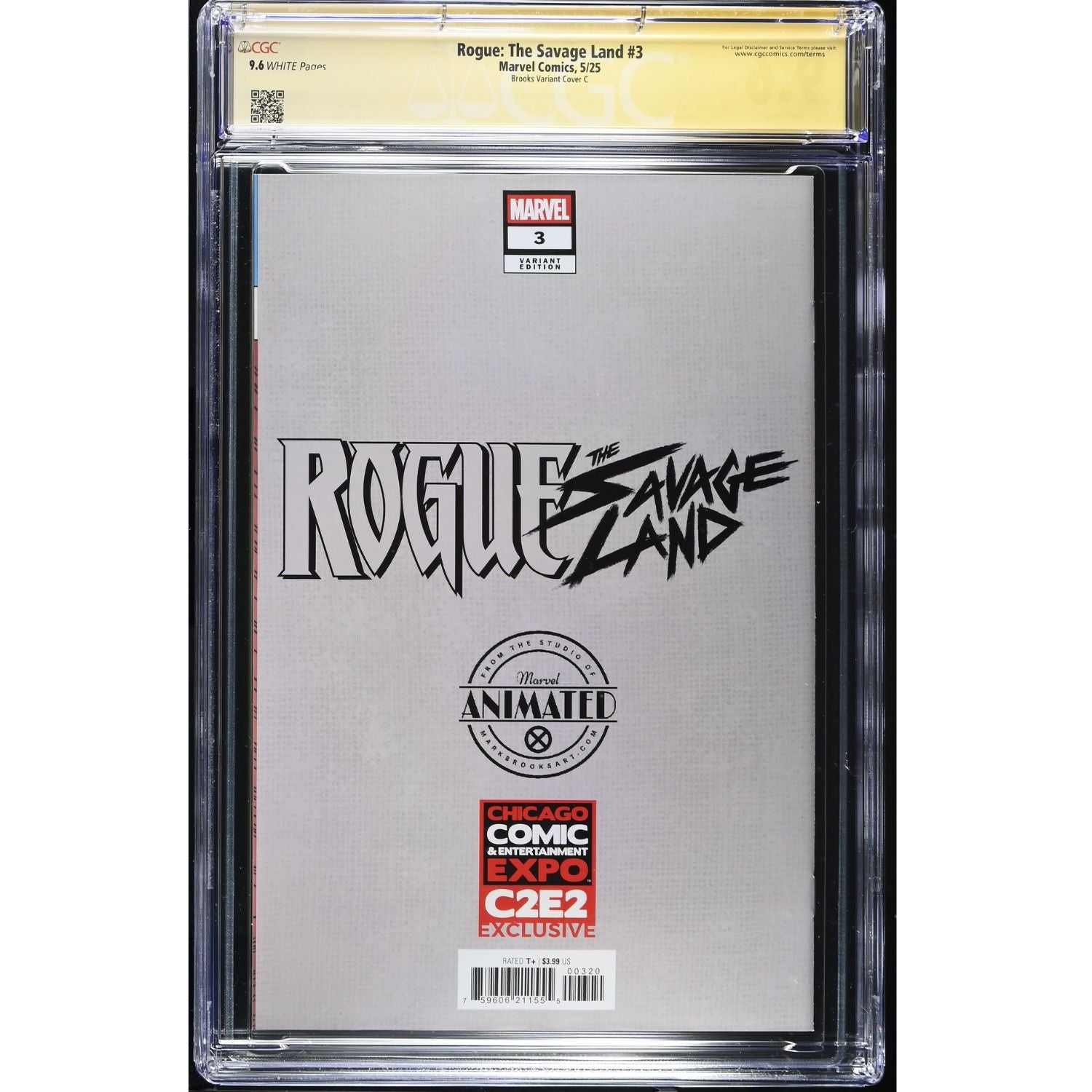 Rogue The Savage Land: #3 [Brooks CGC 9.6 Signature Series C2E2 CVR C] 2025 Comics Marvel Comics