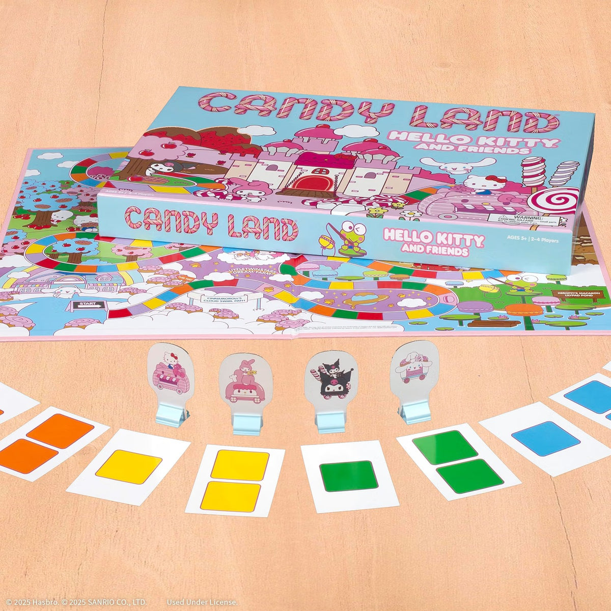 Candy Land: Hello Kitty and Friends [Board Game, 2-4 Players] Board Game OPGames