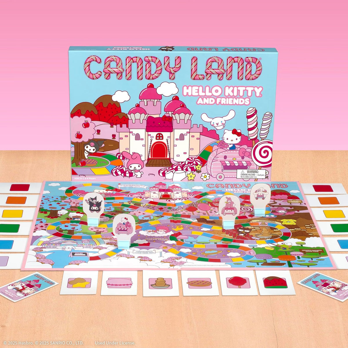 Candy Land: Hello Kitty and Friends [Board Game, 2-4 Players] Board Game OPGames