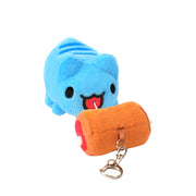 Bugcat Capoo: Capoo Eating Meat Pull String Plush Toy Plushies Bugcat Capoo