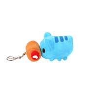 Bugcat Capoo: Capoo Eating Meat Pull String Plush Toy Plushies Bugcat Capoo