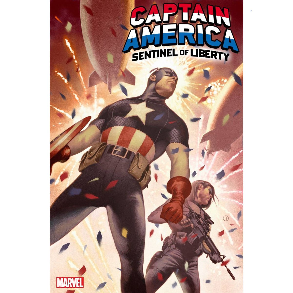 Captain America Sentinel of Liberty: #1 [Julian Tedesco CVR F - 1:50] 2022 Comics Marvel Comics