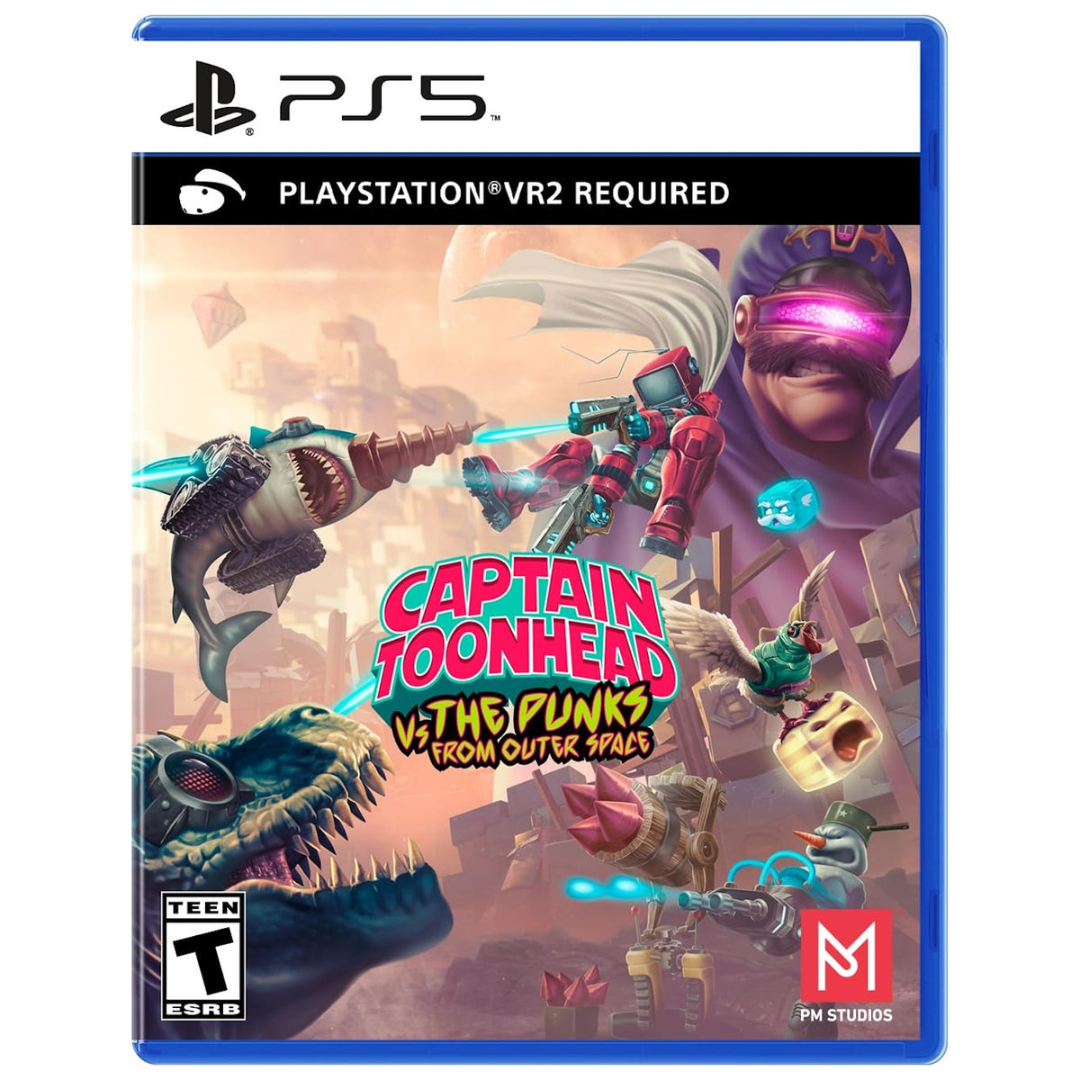 Captain Toonhead vs The Punks From Outer Space - PSVR2 [PlayStation 5] PlayStation 5 Video Game PM Studios