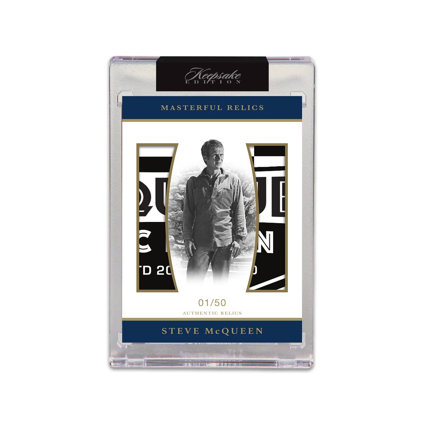 Keepsake: Steve McQueen Premiere Edition Hobby Collection Box Memorabilia Keepsake