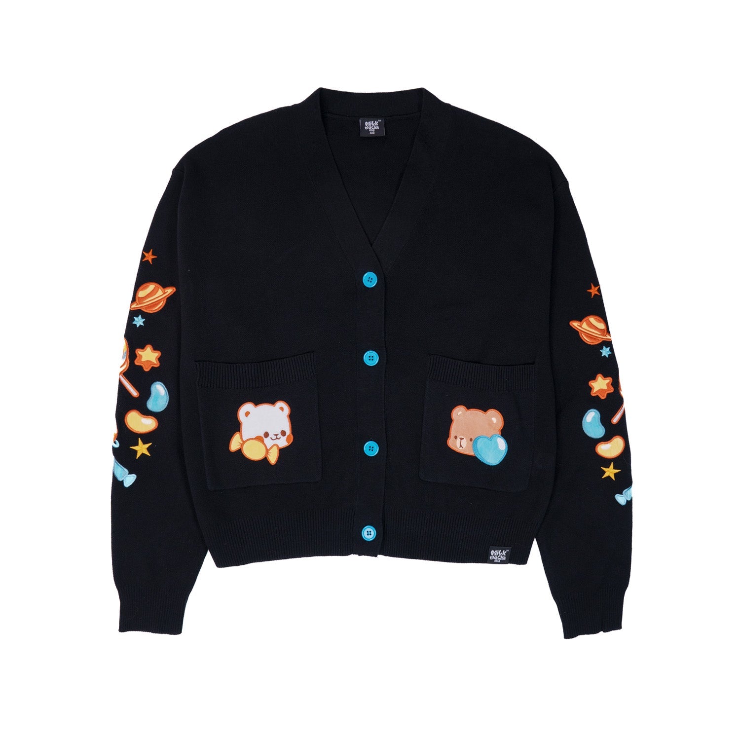 Milk Mocha Bear: Candy Stars Cardigan Cardigan Milk Mocha Bear