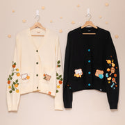 Milk Mocha Bear: Berry Cardigan Cardigan Milk Mocha Bear