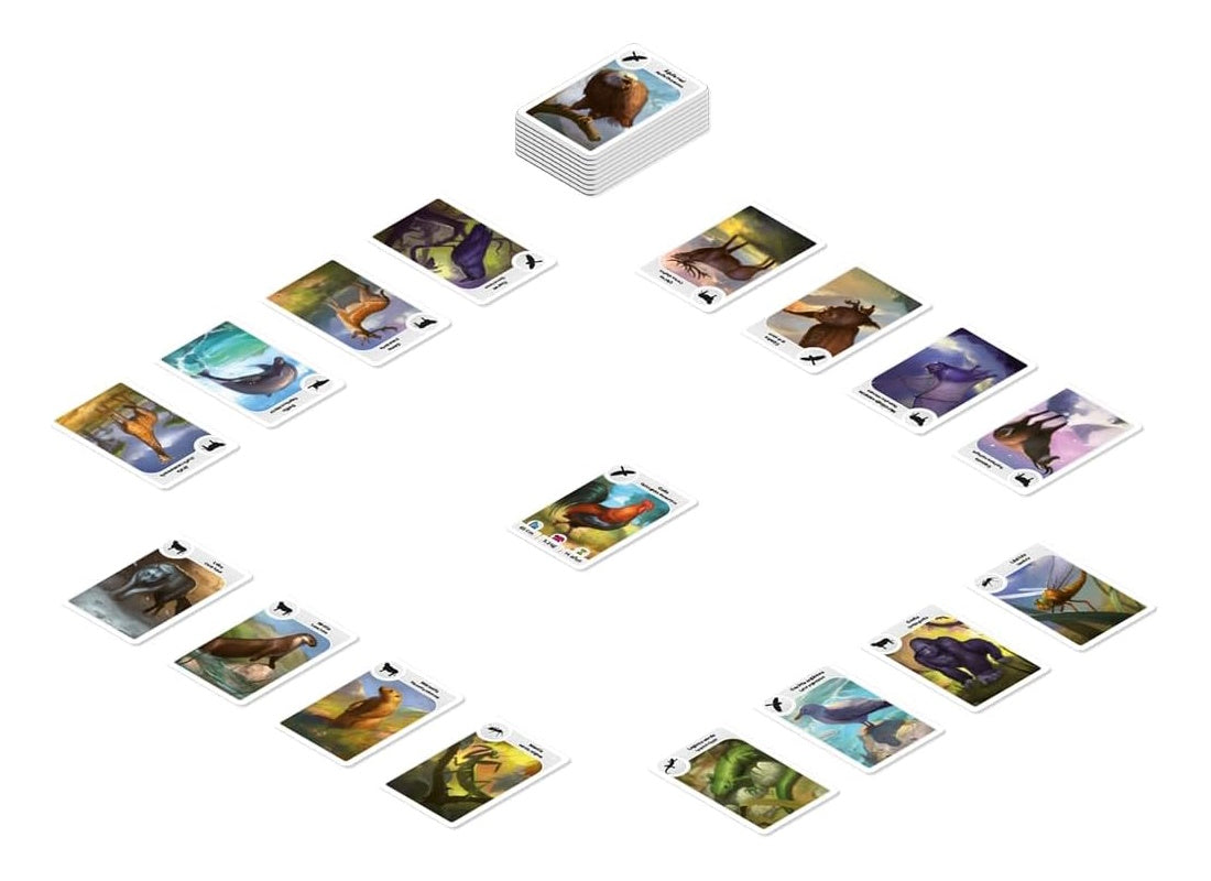 Cardline - Animals Set [Board Game, 2 - 8 Players] Board Game Zygo Matic
