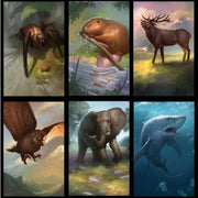 Cardline - Animals Set [Board Game, 2 - 8 Players] Board Game Zygo Matic