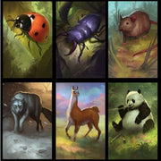 Cardline - Animals Set [Board Game, 2 - 8 Players] Board Game Zygo Matic