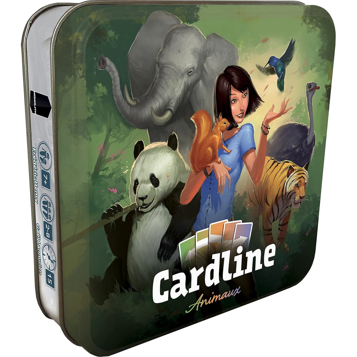 Cardline - Animals Set [Board Game, 2 - 8 Players] Board Game Zygo Matic
