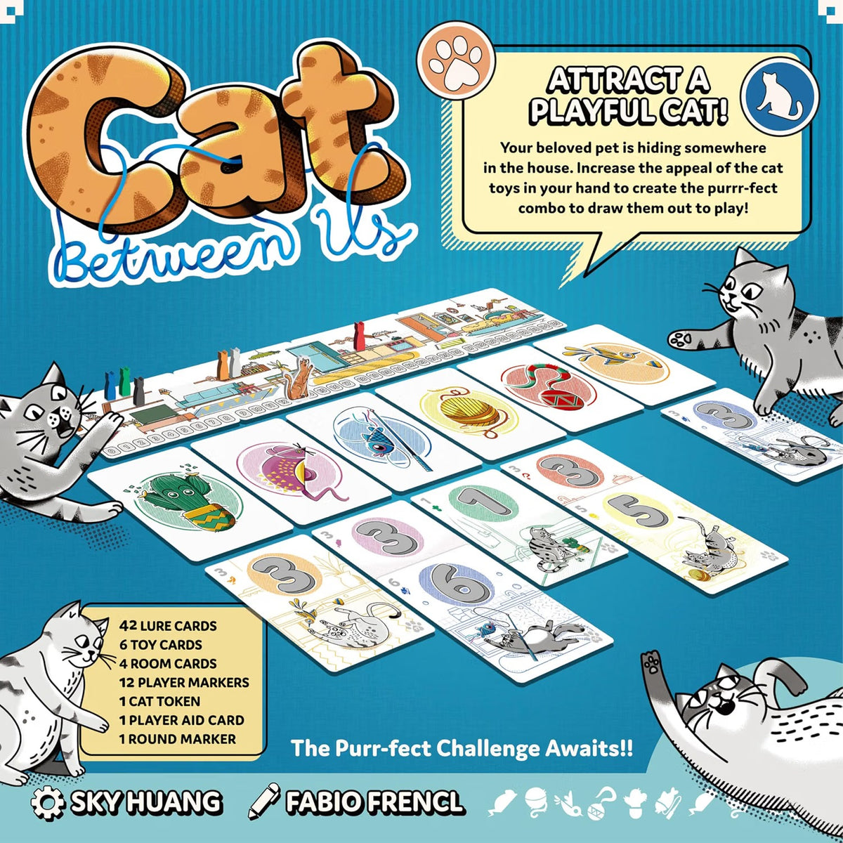 Cat Between US [Board Game, 2-4 Players] Board Game OPGames