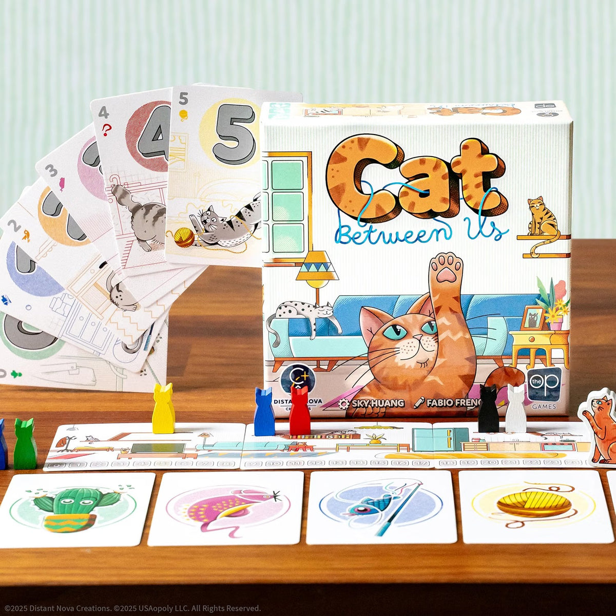 Cat Between US [Board Game, 2-4 Players] Board Game OPGames