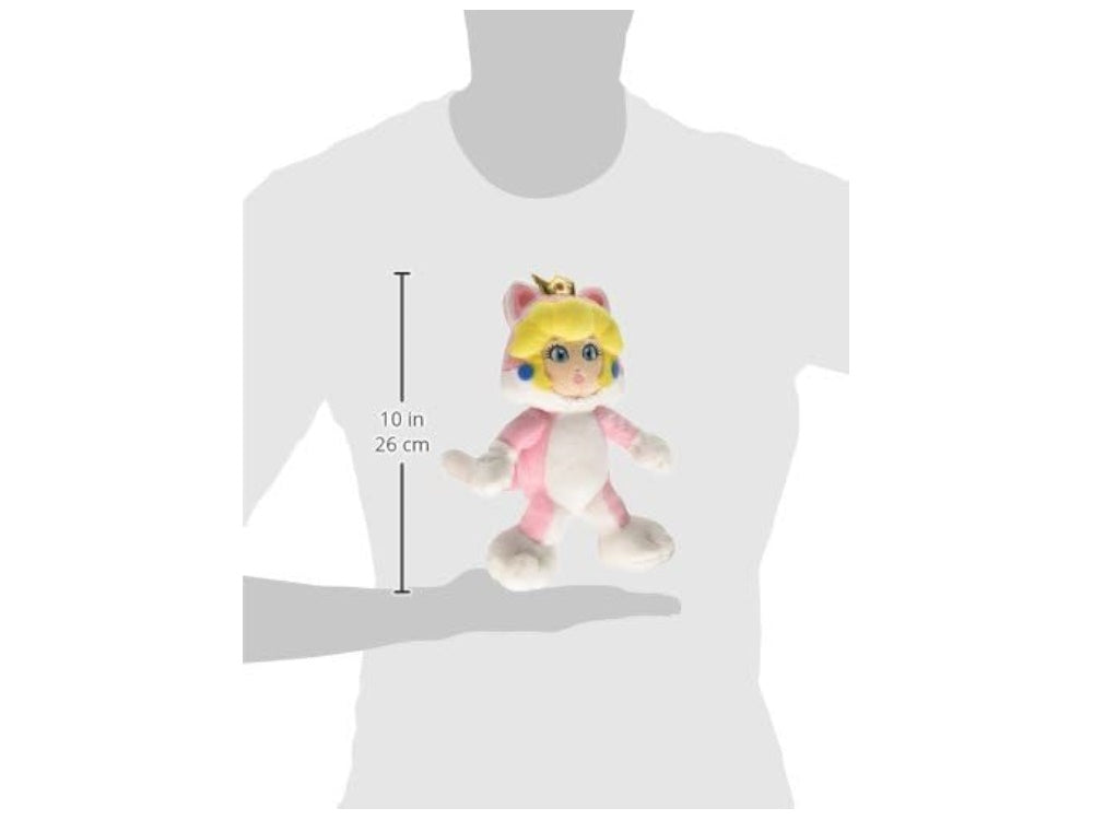 Super Mario Cat Peach - 10" Plush Plushies Nintendo