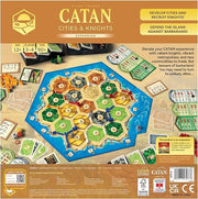 Catan: Cities and Knights Game Expansion - 6th Edition [Board Game, 3-4 Players] Board Game Catan Studios