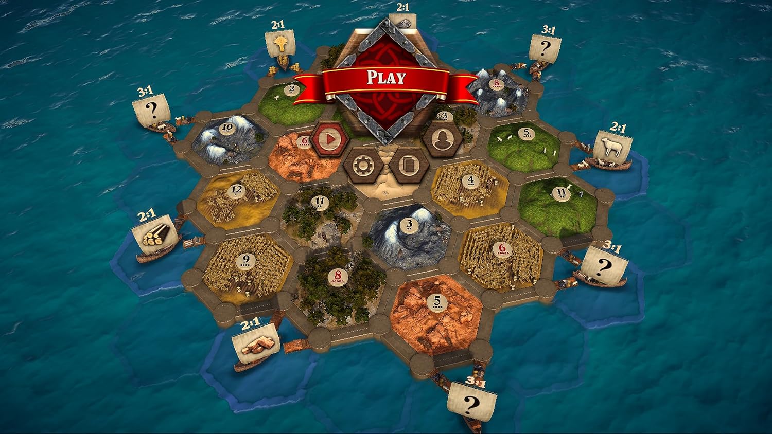 Catan: Console Edition - Super Deluxe Edition [PlayStation 5] PlayStation 5 Video Game Maximum Games