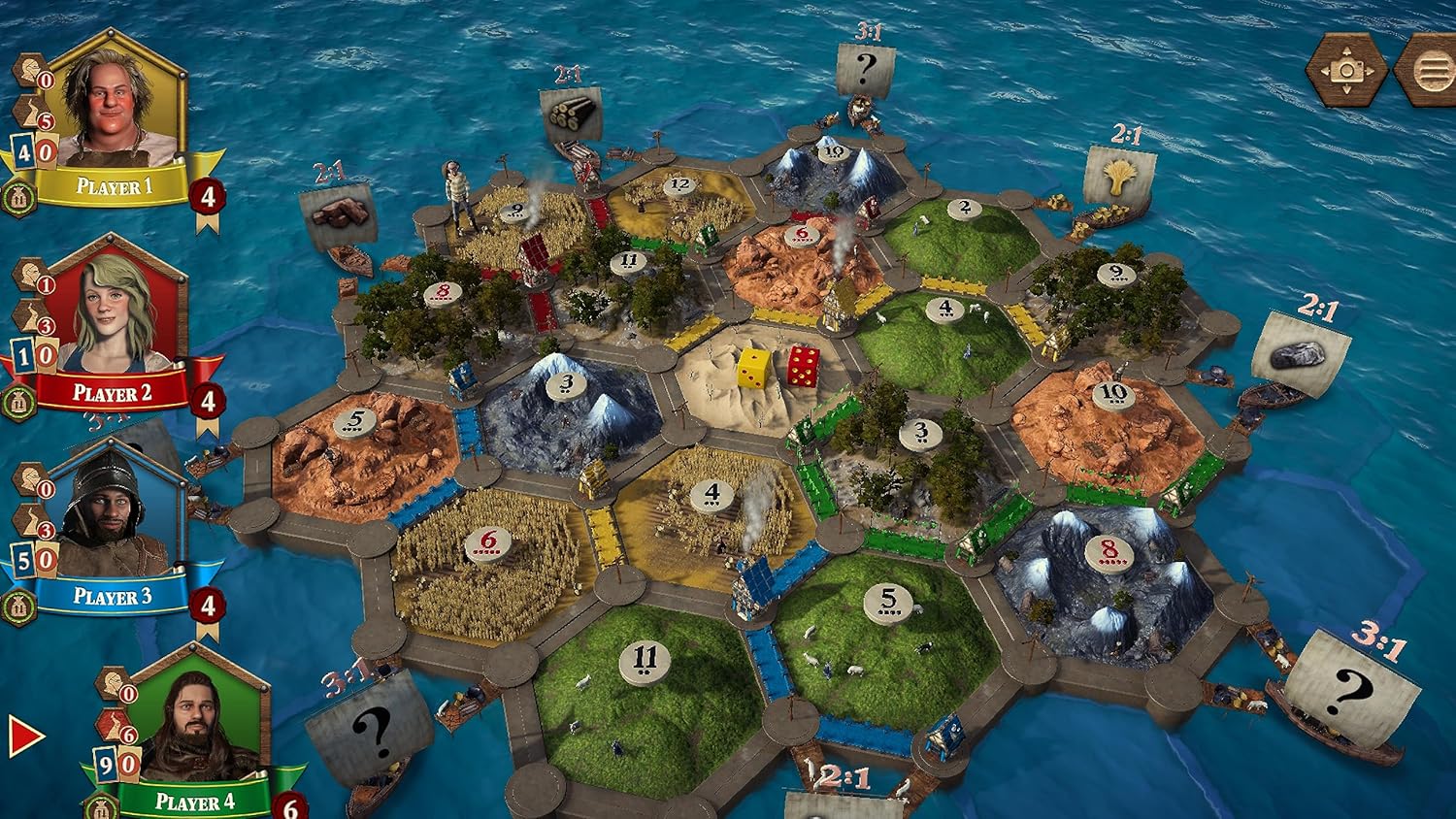 Catan: Console Edition - Super Deluxe Edition [PlayStation 5] PlayStation 5 Video Game Maximum Games