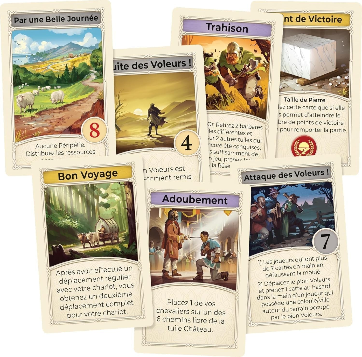 Catan: Traders and Barbarians Expansion - 6th Edition [Board Game, 2-4 Players] Board Game Catan Studios