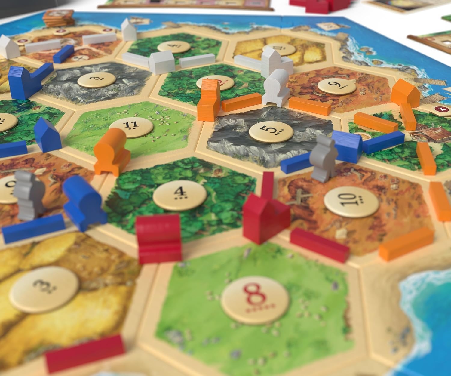 Catan: Traders and Barbarians Expansion - 6th Edition [Board Game, 2-4 Players] Board Game Catan Studios