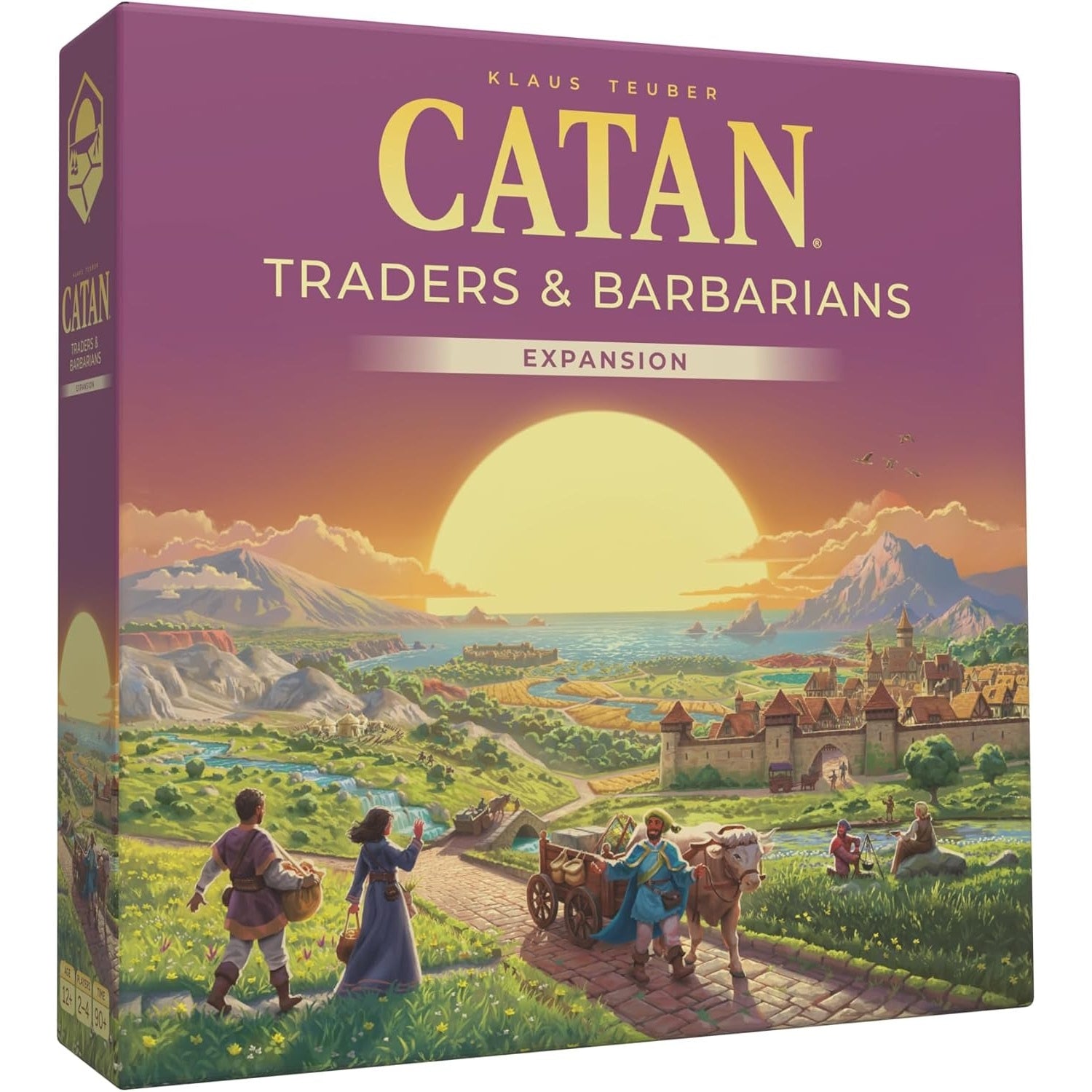 Catan: Traders and Barbarians Expansion - 6th Edition [Board Game, 2-4 Players] Board Game Catan Studios
