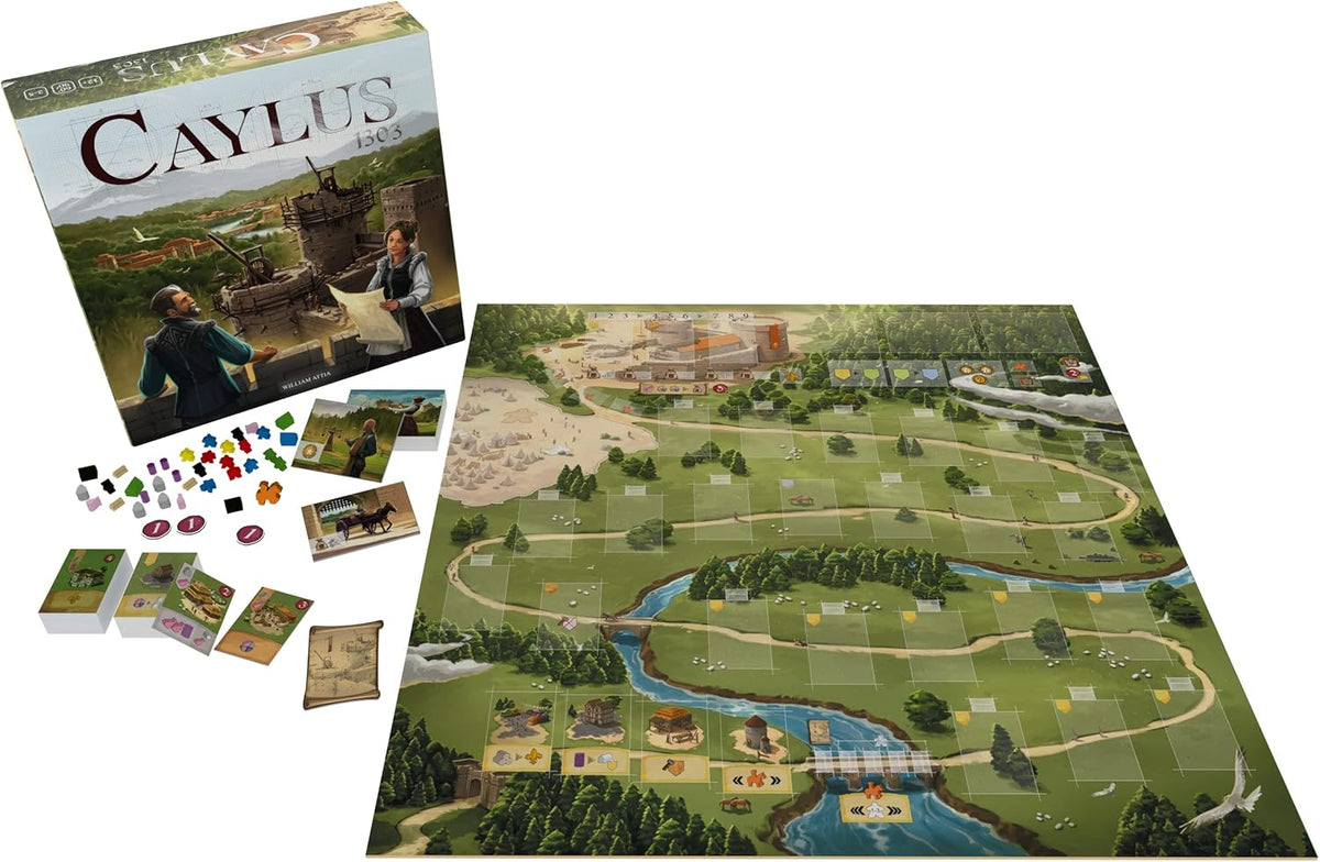 Caylus 1303 [Board Games, 2-5 Players] Board Game Space Cowboys