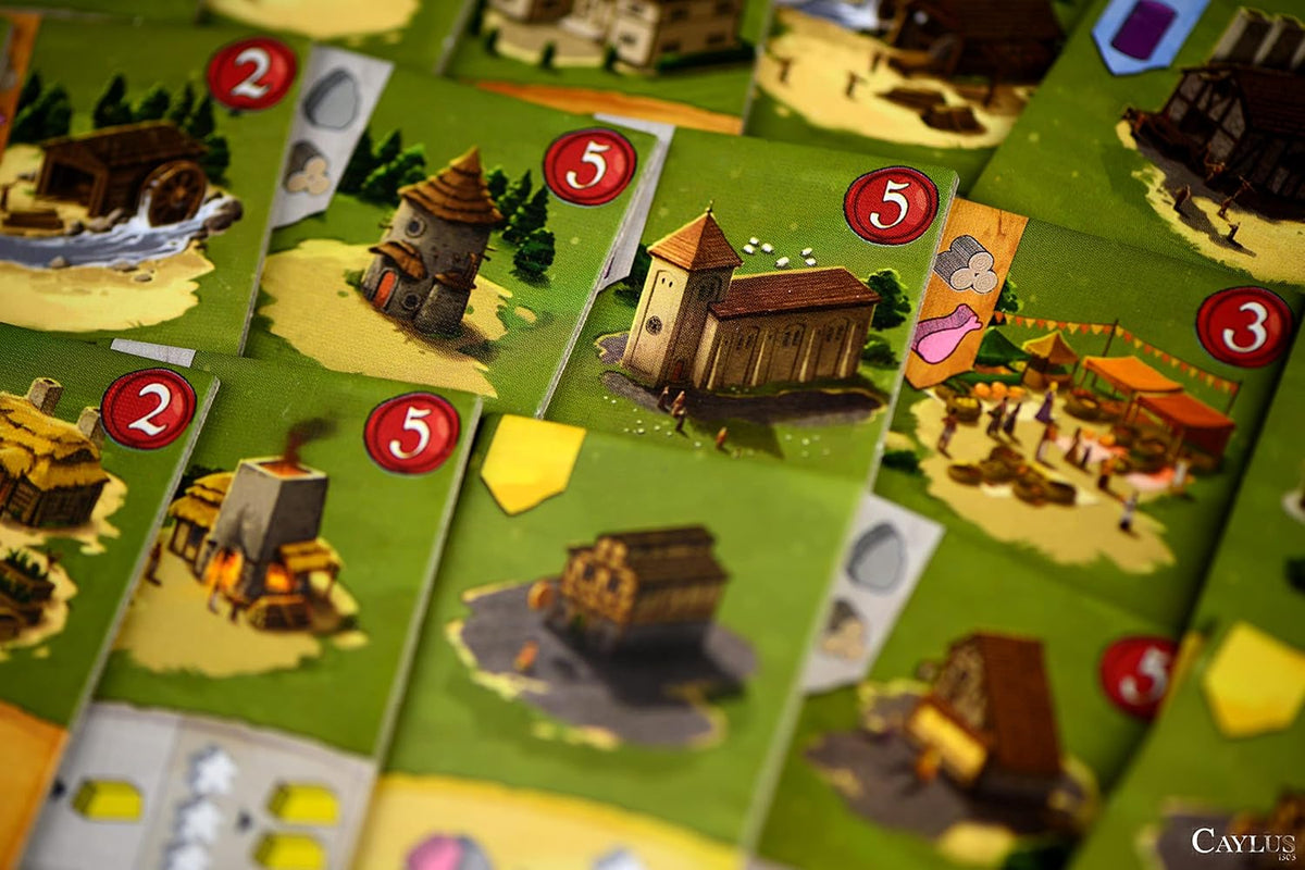 Caylus 1303 [Board Games, 2-5 Players] Board Game Space Cowboys