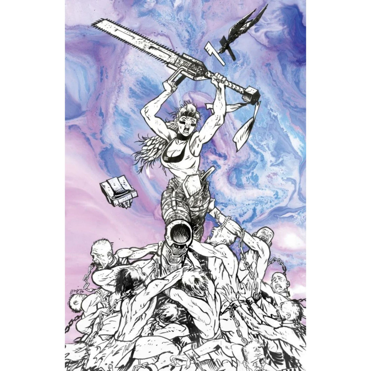 Chainkata: #1 [Daniel Warren Johnson CVR H - 1:100] 2026 Comics Image Comics
