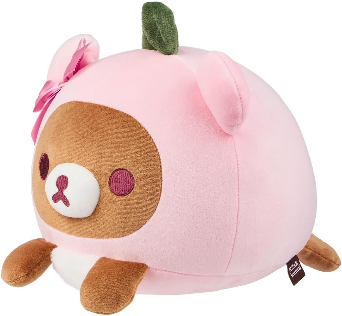 Chairoikoguma San-X Original: Cherry Mochi Cushion Plush Plushies Rilakkuma