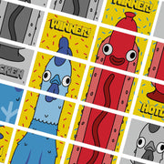 Chicken vs Hotdog [Board Game, 2 - 10 Players] Board Game Big Potato Games